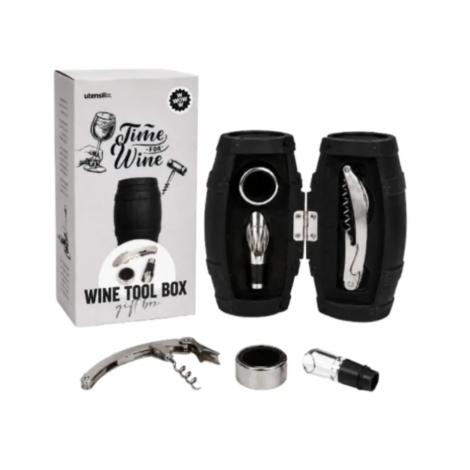 Wijn Accessoire Set Vat