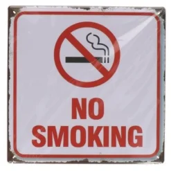 WJ Vintage Sign No Smoking