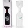 WJ Wine Glass Bottle I limit myself to one glass of wine a day!