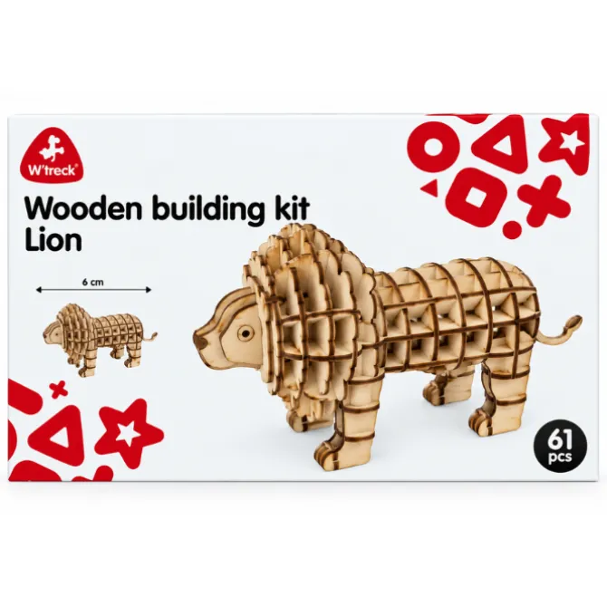 Wooden 3D Puzzle Lion