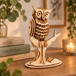 Wooden 3D Puzzle Owl